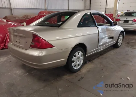 2002 Honda Civic Ex из США, поврежденный, VIN 1HGEM21982L030644